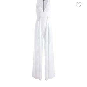 ALICE + OLIVIA
Myrtle Plunging Wide Leg Jumpsuit